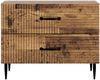 vidaXL Nachttisch Altholz 62 x 34,5 x 47,5 cm Holzwerkstoff 894783 Bild 4