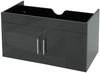 Waschbeckenunterschrank HWC-D16, Waschtischunterschrank Waschtisch Unterschrank Badmöbel, FSC® hochglanz 90cm ~ schwarz Bild 2