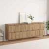 vidaXL Aufbewahrungsschrank 3 pcs Artisan-Eiche 60 x 35 x 70 cm 3394510 Bild 4