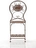 CLP Eisen Klappstuhl Mani im Jugendstil,antik braun Bild 4