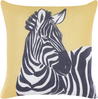 Kissen 2er Set Tiermuster MANKETTI 45 x 45 cm Gelb Bild 4