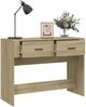 Konsolentisch, Beistelltisch, Konsole Sonoma-Eiche 100x39x75 cm Holzwerkstoff Bild 5