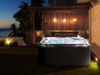 Whirlpool Outdoor grau mit LED quadratisch 210 x 210 cm TULAROSA Bild 3