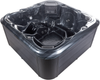 Whirlpool Outdoor grau mit LED quadratisch 210 x 210 cm TULAROSA Bild 5
