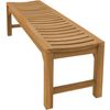 Gartenbank Ferrara Teak Massivholz - Breite: 150 cm Bild 3