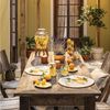 Home-trends24. de Platzset Lemone Platzmatte Platzdeckchen Terrasse Garten Tisch Deko 2er Set, (2-St) Bild 3