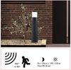 Paulmann 94514 Outdoor Pollerleuchte Padea Anthrazit IP44 Bewegungsmelder Bild 3
