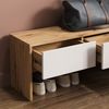 Garderobe Selena Weiß/Artisan 90 x 40 cm 4 Teile Vicco Bild 5
