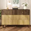 Schubkastenkommode, Kommode mit Schubladen, Wohnzimmerschrank, Mehrzweckschrank, Aufbewahrungsschrank, Sideboard Bild 2