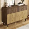 Schubkastenkommode, Kommode mit Schubladen, Wohnzimmerschrank, Mehrzweckschrank, Aufbewahrungsschrank, Sideboard Bild 4