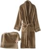 Bademantel-Set, 'Exclusive', Beige Bild 3