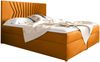 99rooms Prato Boxspringbett 200x200 cm Velours MONOLITH Gelb Bild 2
