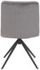 HOME DELUXE Esszimmerstuhl drehbar Samt NODA – 8er Set Hellgrau Bild 5