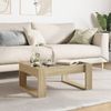 vidaXL Couchtisch mit Infinity-LED Sonoma-Eiche 70x53x30 cm 847632 Bild 4