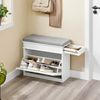 SoBuy FSR82-K-WG Schuhbank, Spanplatte, Lackiert, Weiß, 61 x 51 x 24 cm Bild 5