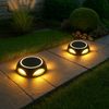 2x LED Solarleuchte, Steckleuchte, Wandlampe, IP65, Akku Bild 2