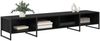 vidaXL TV-Schränk Schwarz Eichen-Optik 170,5 x 36 x 30,5 cm 886516 Bild 3