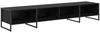 vidaXL TV-Schränk Schwarz Eichen-Optik 170,5 x 36 x 30,5 cm 886516 Bild 2