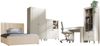 Jugendzimmer-Set Mossa II (Farbe: Cashmere / Cashmere + Eiche Whisky + Cloud 03) Bild 2