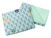 Medi Partners 'Minky' Krabbeldecken-Set Wald mint 30x35/55x75 cm Bild 2