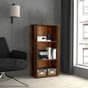 FORTE Tempra2 Regal, Holzwerkstoff, Braun, 54 x 111,1 x 34,8 cm Bild 3