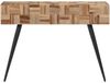 vidaXL Konsolentisch 110x34x80 cm Recyceltes Massivholz Teak 358520 Bild 2
