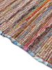 carpetfine 'Kelim Chindi' Teppich, Wendeteppich, rechteckig, Höhe: 6 mm, handgewebt, mit Fransen, Orange, 140x200 cm Bild 4