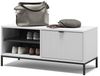 Schuhschrank Eliza Weiß 100 x 45 cm mit Klapptür Vicco Bild 5