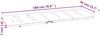 vidaXL '361988' Liegestuhl-Auflagen 2 Stk. Oxford-Gewebe, hellblau, 180 x 55 x 7 cm Bild 5