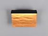 2er Set LED Wandleuchten aus Naturholz flach & dimmbar, Breite 20cm Bild 5