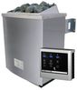 Karibu Sauna Bodo + 9kW Saunaofen mit ext. Steuerung Easy Bild 2