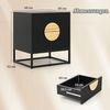 COSTWAY Nachttisch (1-St), Beistelltisch, Nachtschrank, Sofatisch mit 2 Schubladen Bild 3