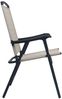 vidaXL Klappbare Gartenstühle 2 Stk. Textilene Cremeweiß 47924 Bild 4