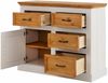 Home affaire Sideboard Selma, Kommode, Breite/Höhe 100/87 cm Bild 3