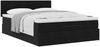 vidaXL Ottoman-Bett mit Matratze Schwarz 140x200 cm Samt 3311707 Bild 5