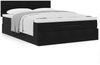 vidaXL Ottoman-Bett mit Matratze Schwarz 140x200 cm Samt 3311707 Bild 4
