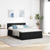 vidaXL Ottoman-Bett mit Matratze Schwarz 140x200 cm Samt 3311707 Bild 3