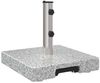 vidaXL Sonnenschirmständer Grau 41 x 41 x 37 cm Granit 42002808 Bild 5