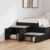 vidaXL Aufbewahrungsschrank 2 pcs Schwarz Eichen-Optik 866652 Bild 4