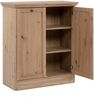 Kommode >Timber< 2 Türen, 2 Böden, Landhaus, in Artisan Eiche Dekor - 80x90x35cm (BxHxT) Bild 4