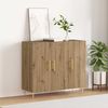 Sideboard, Kommode Artisan-Eiche 90 x 34 x 80 cm Holzwerkstoff j1120p Bild 4