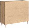 Sideboard, Kommode Artisan-Eiche 90 x 34 x 80 cm Holzwerkstoff j1120p Bild 5