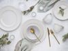 CreaTable Kombiservice Antique offwhite für 4 Personen, Steinzeug, sand (1 Set, 16-teilig) Bild 5