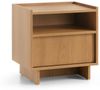MOEBLO Nachttisch LILIE S50 (in Eiche Caramel – moderner, minimalistischer Nachtkommode mit Schublade, Push-to-Open und Japandi Design, Nachttisch Nachtkommode Nachtschrank Nachtkonsole Beistelltisch Schlafzimmer, 2-St), (BxHxT): 50 x 51 x 39 cm Bild 3