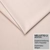 Boxspringbett TOM 140x 200 cm mit Matratze und gepolstertem Kopfteil. Farbe Beige Bild 4