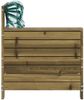 vidaXL Gartensofa mit Armlehne Kissen Kiefernholz Imprägniert 844924 Bild 5