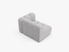Micadoni Modul Lupine 1-Sitzer Rechts Boucle Baloo Hellgrau Bild 3