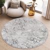 Tapiso Teppich SKY, rund, Höhe: 12 mm, Runder Glanzflor-Teppich, Lichteffekt je nach Blickwinkel, 12 mm Bild 5