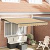 vidaXL Markisenrahmen Gelb und Grau 300 x 250 cm 3330031 Bild 1