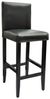 vidaXL Barshocker 6 Stk. Schwarz Kunstleder 160716 Bild 4